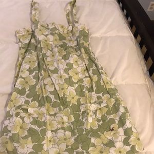 Flower hollister dress.